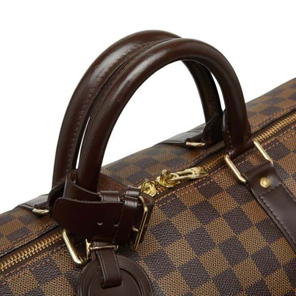 LOUIS VUITTON Brown Damier Leather Shoulder Bag